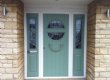 Chartwell Green Door with Half Moon Glazing