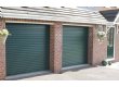 Green Roller Shutter Doors