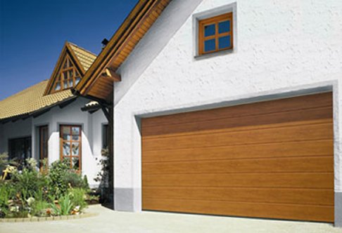 Oak Single Sectional Door