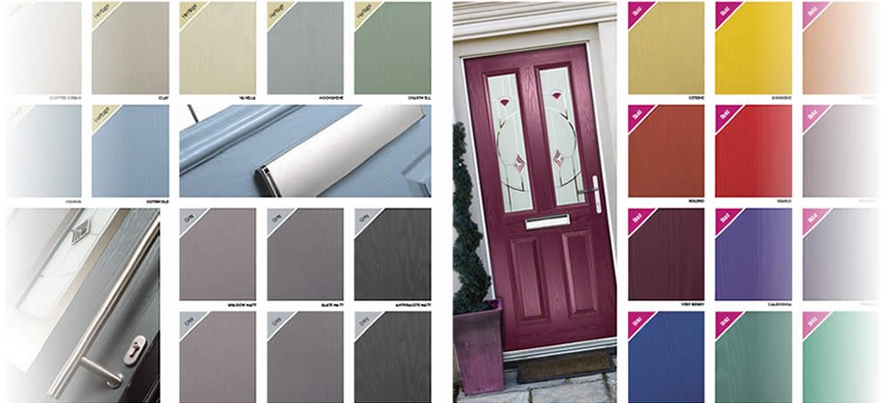 Custom Colour Composite Doors