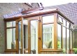Edwardian oak conservatory